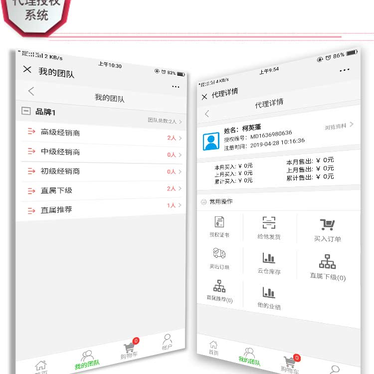 微云微商小程序代理管理系統(tǒng)開發(fā)(圖7)